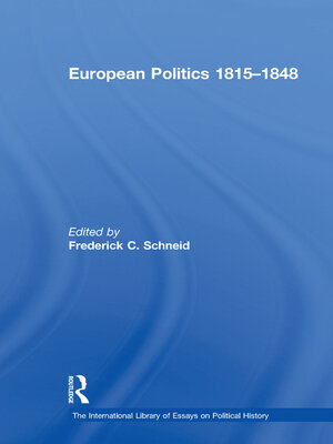 cover image of European Politics 1815�1848